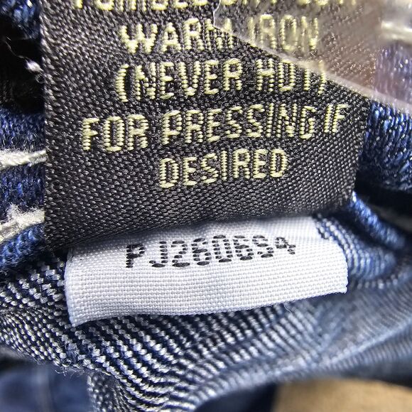 ZCO Boot Cut Stitch Flap Embroidered Pocket Jeans Dark Wash Women's Size 16 - Picture 15 of 16